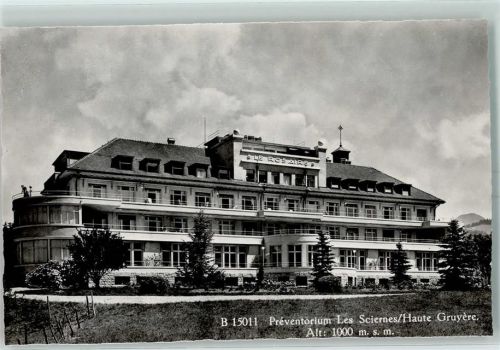 1669 Les Sciernes-d'Albeuve Gebrauchsspuren Preventorium Le Rosaire