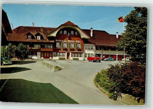 3532 Zäziwil - Gasthof zum weissen Rössli Oldtimer