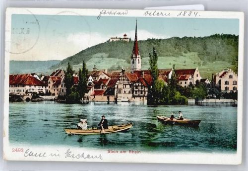 8260 Stein am Rhein - Boot Kirche