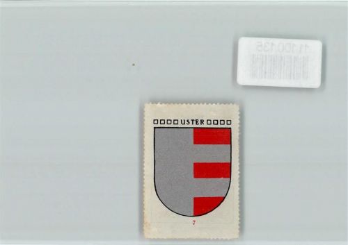 8610 Uster - Vignette Wappen Kaffee Hag ca 1920-1940