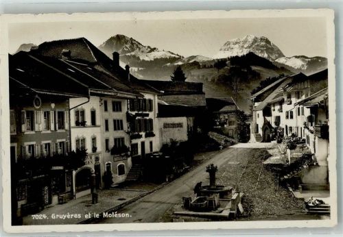 1663 Gruyères 1935 Foto AK