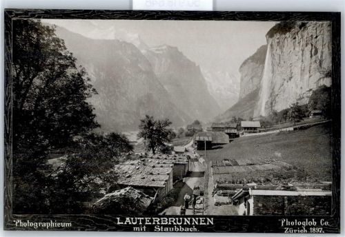 3822 Lauterbrunnen - Photoglob Co. Photographicum, Staubbach