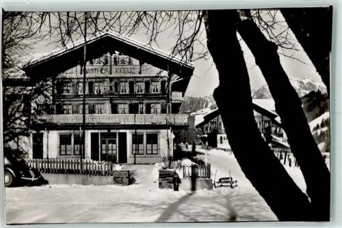3775 Lenk im Simmental Gebrauchsspuren Hotel Gasthaus Kreuz