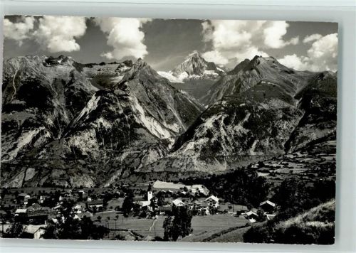 3944 Unterbäch VS - Wallis Bietschhorn