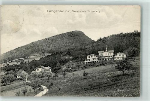 4438 Langenbruck 1907 - Sanatorium Erzenberg