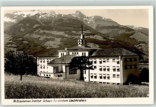 9494 Schaan Foto AK St. Elisabethen-Institut
