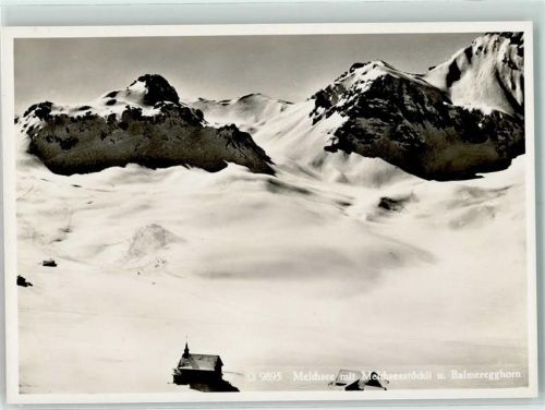 6068 Melchsee-Frutt - Kapelle mit Glockhaus im Winter
