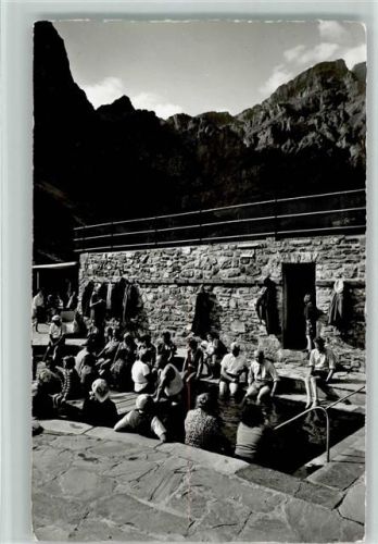 3954 Leukerbad Loèche-les-Bains - An den heissen Fussbädern