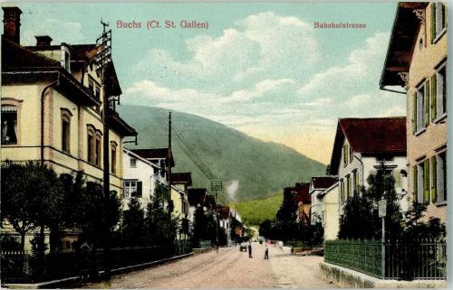 9470 Buchs SG 1917 - Bahnhofstraße