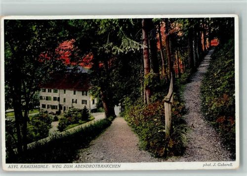 8487 Rämismühle - Asyl Weg zum Abendrotbänkchen