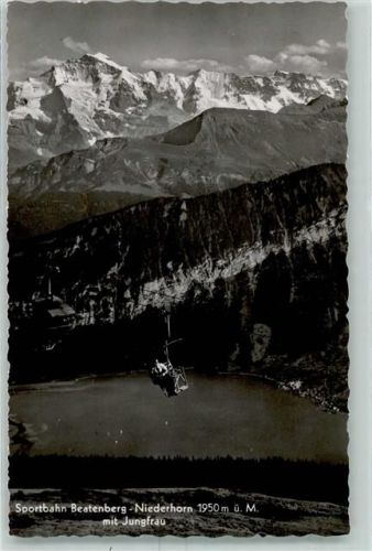 3803 Beatenberg - Sesselbahn Niederhorn Jungfrau