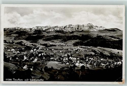 9053 Teufen AR Gebrauchsspuren mit Säntiskette