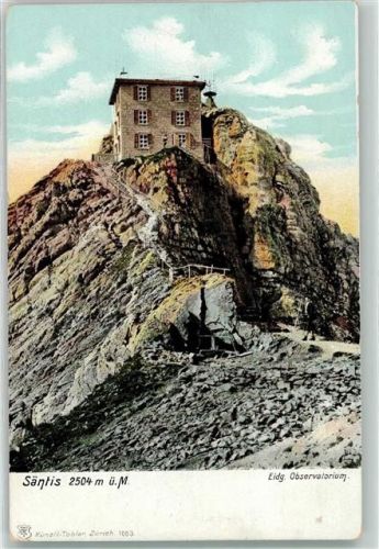 Säntis - Gipfel Observatorium