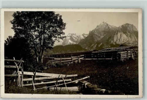 9657 Unterwasser 1919 - Blick gegen den Säntis