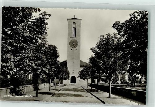 8953 Dietikon Foto AK Ev. Kirche
