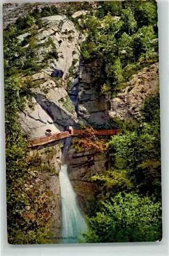 3822 Lauterbrunnen - Trümmelbachfall