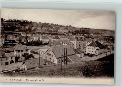 2400 Le Locle 1912 - Vue generale
