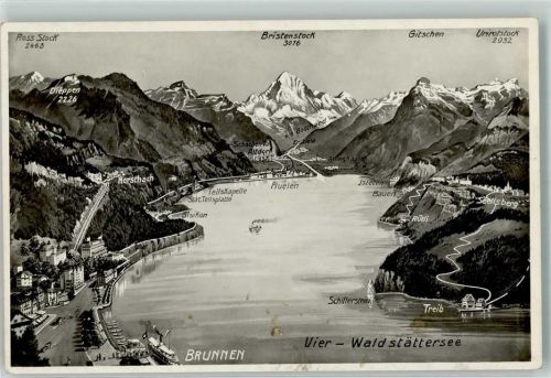 6440 Vierwaldstättersee - Treib Brunnen Sisikon Bauen