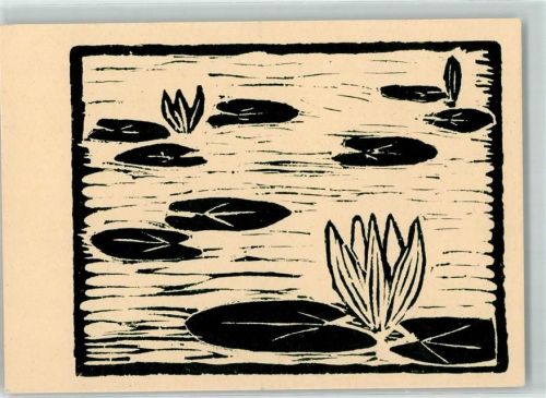 8000 Zürich - Linolschnitt aus der Arbeitswekstätte für Rekonvelszenten