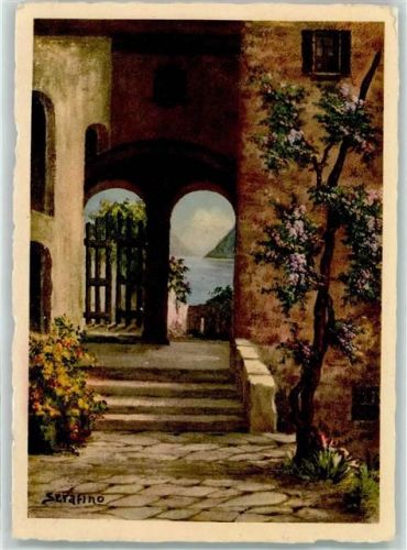 6978 Gandria - Motivo del Pittore Serafino Giambonini