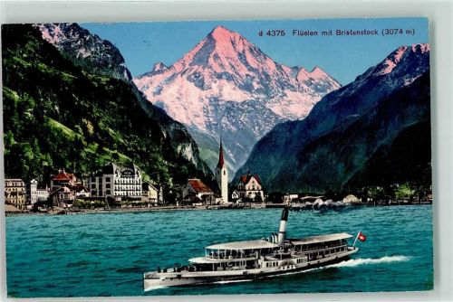 6454 Flüelen - Salondampfer Uri Bristenstock