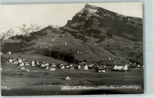 9650 Nesslau - Neu St. Johann mit Säntis u. Stockberg