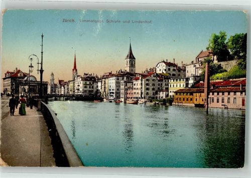 8000 Zürich - Limmatquai Schipfe Lindenhof