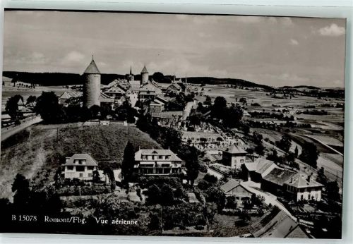 1680 Romont FR - Fliegeraufnahme