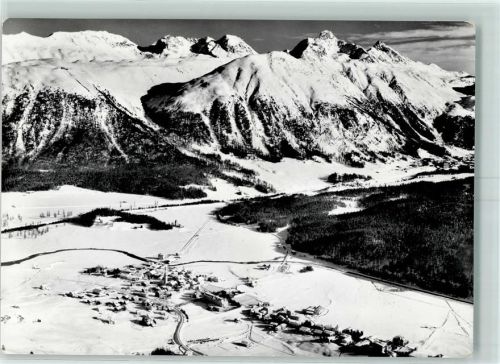 7505 Celerina/Schlarigna - Fliegeraufnahme Winter