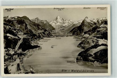 6440 Vierwaldstättersee - Vogelschau