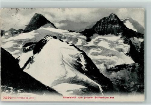 Düssistock GR 1920 - vom grossen Schneerhorn aus