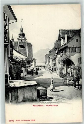 6403 Küssnacht am Rigi - Dorfstraße Brunnen