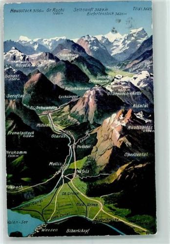 8750 Glarus 1924 - Relief