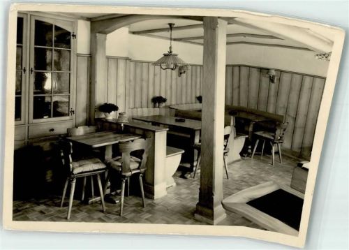 9472 Grabs - Aufenthaltsraum Kurhaus Voralp Hüttenstempel