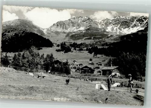 1936 Verbier Foto AK Golf
