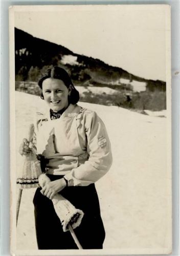 7323 Wangs Winter Ort handschriftlich Frau