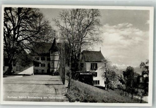 Brestenberg Schloss Foto AK Schloss Brestenberg Kurhaus