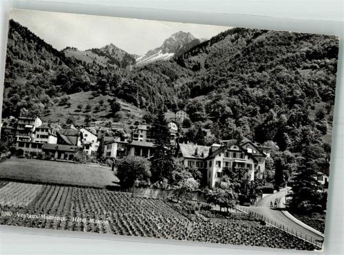 1820 Veytaux 1961 Foto AK Hotel Maison