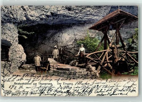 3800 Sundlauenen 1905 - Beatushöhlen Eingang