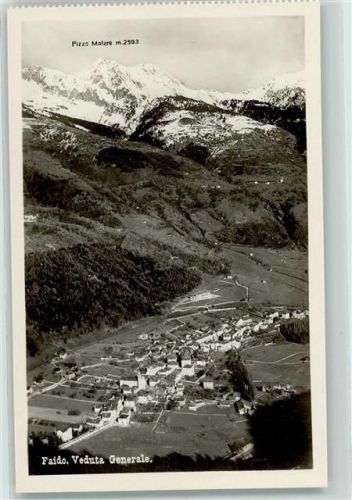 6760 Faido - Veduta Generale Pizzo Molare