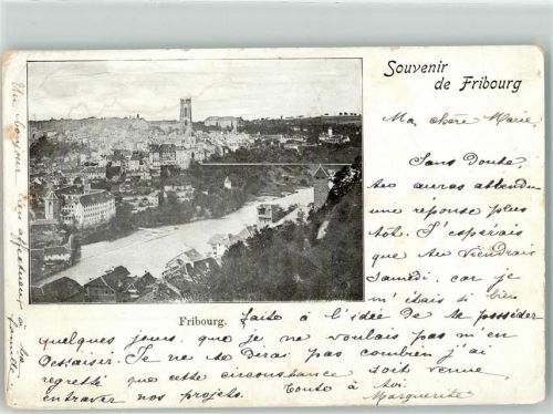 1700 Fribourg Freiburg 1899
