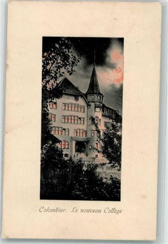 2013 Colombier NE 1910 Mondschein Neue Schule