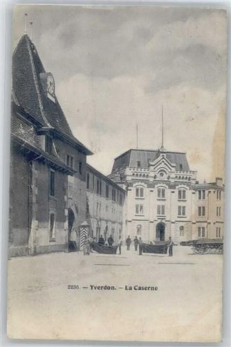 1400 Yverdon-les-Bains Gebrauchsspuren Kaserne