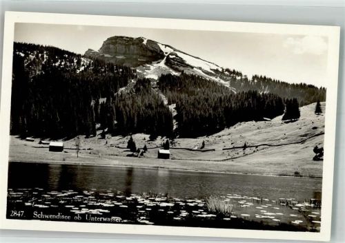 9657 Unterwasser Foto AK Schwendisee