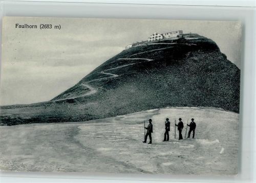 Faulhorn - 4 Bergwanderer