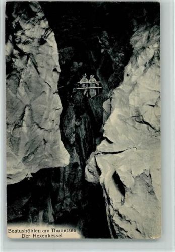 3803 Beatenberg - Beatushöhlen am Thunersee Hexenkessel