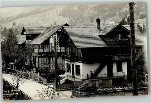 3665 Wattenwil Foto AK Ferienheim Foto R. Zbinden