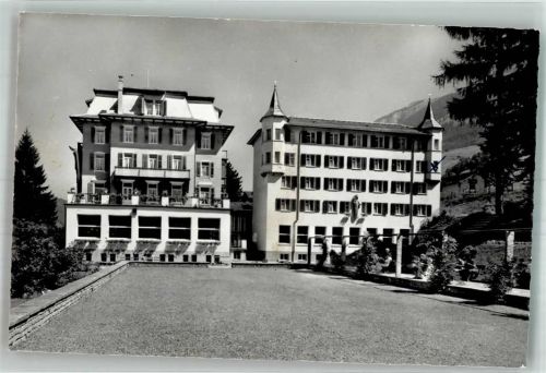 6078 Lungern 1964 Foto AK Haus St. Hosef Marienburg