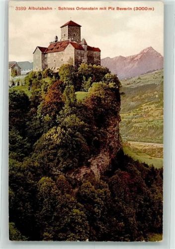 Albulabahn - Schloss Ortenstein Piz Beverin