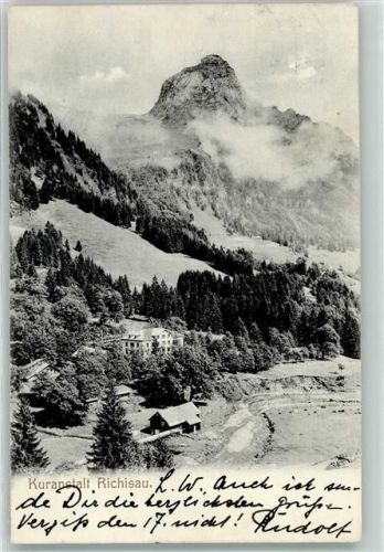 8750 Glarus 1906 - Kuranstalt Richisau